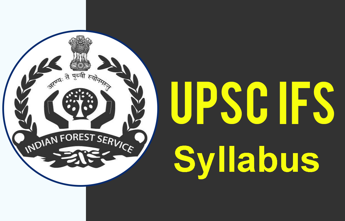UPSC IFS Syllabus 2026