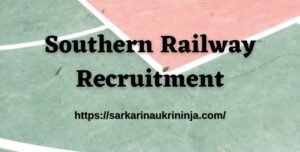Read more about the article Southern Railway Recruitment 2023 | Apply Online For RRC SR 4103 Apprentice Vacancies