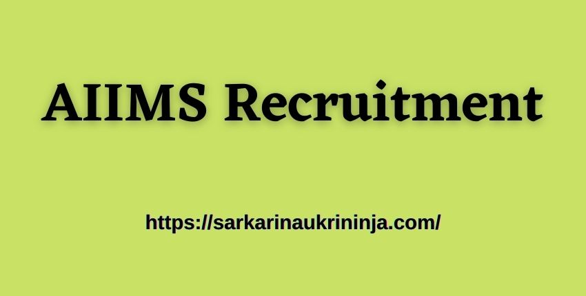 You are currently viewing AIIMS Recruitment 2023: Apply For 136 Senior Resident (Group A) Vacancies