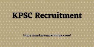 Read more about the article KPSC Recruitment 2023 – kpsc.kar.nic.in Online Form for FDA & SDA Jobs