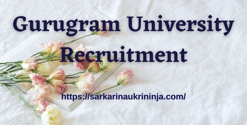 You are currently viewing Gurugram University Recruitment 2023 | Apply Online For Non-Teaching Vacancies Before Last Date