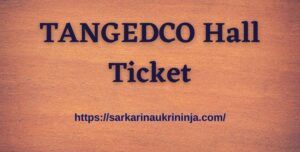 Read more about the article TANGEDCO Hall Ticket 2023 – TNEB Gangman Admit Card Download @ tangedco.gov.in