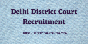 Read more about the article Delhi District Court Recruitment 2023 – Apply Online For Tis Hazari Court various Vacancies