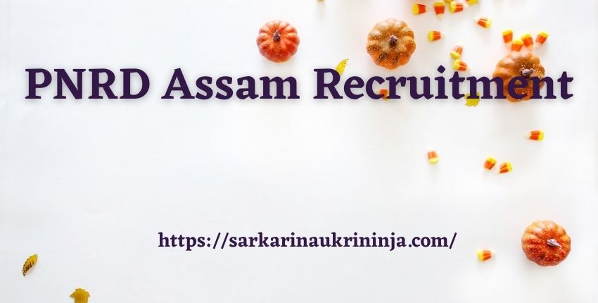 You are currently viewing PNRD Assam Recruitment 2023 – Apply For Assam Panchayati Raj various Tax Collector, Panchayat Secretary Jobs